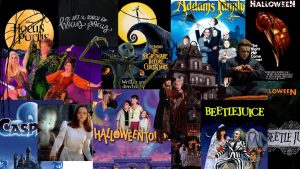 Photo Collage of Halloween Classics